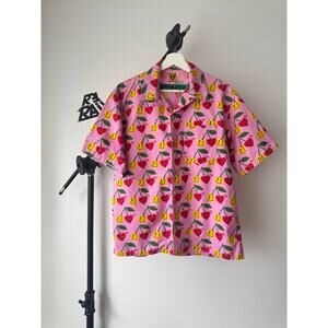 Human Made x CPFM Cactus Jack Cherry Print Shirt